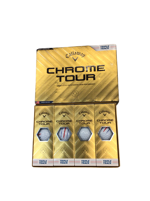 Vist Large View of Product Image Which is Used Callaway CHROME TOUR 12 Pack - Golf Balls