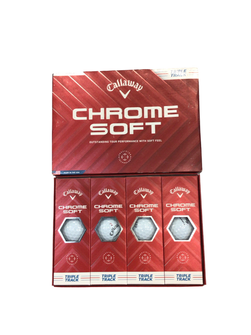 Vist Large View of Product Image Which is Used Callaway CHROME SOFT 12 Pack - Golf Balls