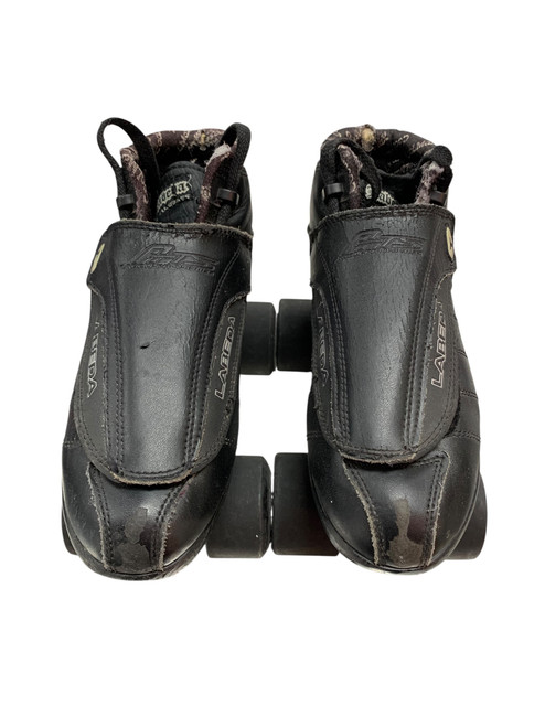 Vist Large View of Product Image Which is Used LABEDA 4 WHEELERS Senior Roller Quad Skates Black Senior 7