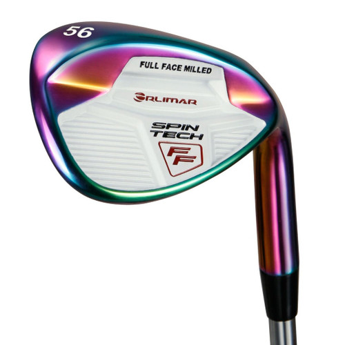 Vist Large View of Product Image Which is New Orlimar Spin Tech FF Full Face Rainbow Golf Wedge 64° RH #OR126547