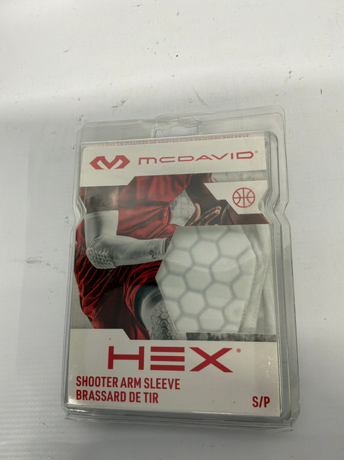 Vist Large View of Product Image Which is New HEX ARM SLEEVE WHITE S/P