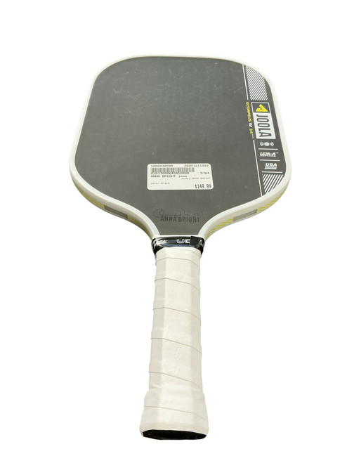 Vist Large View of Product Image Which is Used ANNA BRIGHT Pickleball Racquet Black