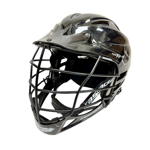Vist Large View of Product Image Which is Used Cascade CPV-R Lacrosse Helmet Black M/L