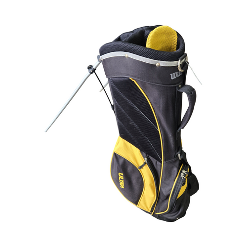 Vist Large View of Product Image Which is Used Wilson STAND BAG Mens Stand Bag Black