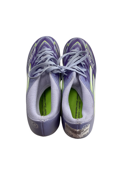 Vist Large View of Product Image Which is Used Adidas Soccer Cleats Purple Senior 10