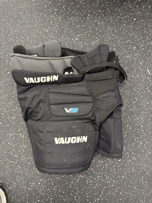 Vist Large View of Product Image Which is Used Vaughn V9 Junior Goalie Pant Black S/M