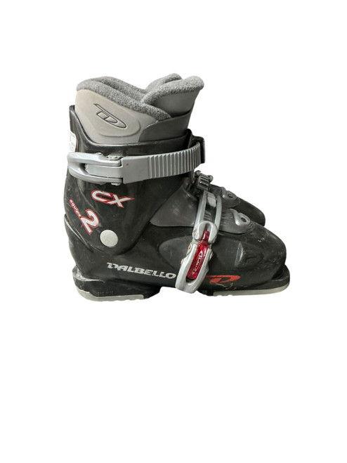Vist Large View of Product Image Which is Used Dalbello CX EQUIPE 2 Boys DH Ski Boot Black 225 MP - J04.5 - W5.5