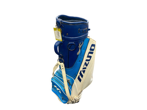 Vist Large View of Product Image Which is Used Mizuno VINTAGE STAFF TOUR BAG Mens Cart Bag Royal Blue