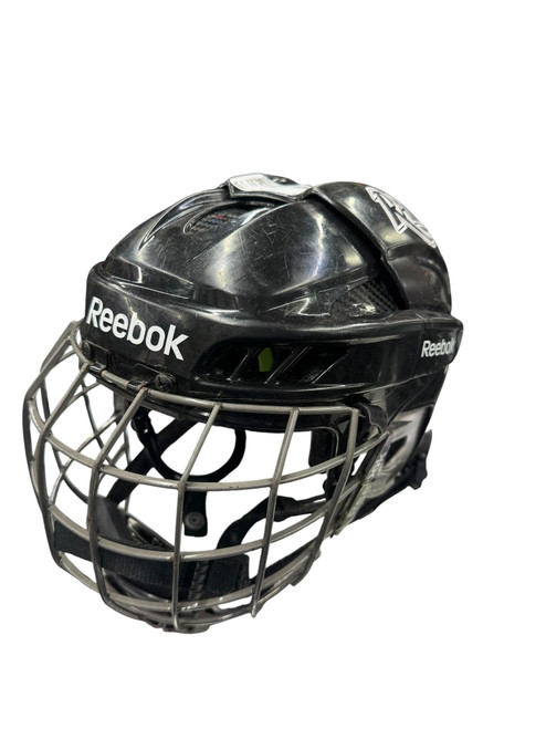 Vist Large View of Product Image Which is Used Reebok 11K Helmet Cage Combo Black SM