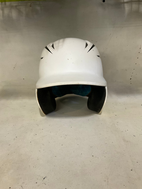Vist Large View of Product Image Which is Used Easton BATTING HELMET Batting Helmet No Mask White MD