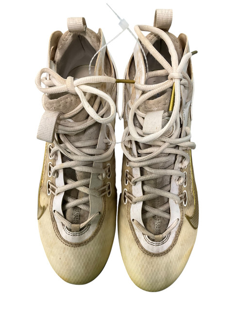 Vist Large View of Product Image Which is Used Nike HUARACHA BB/SB Cleats White Senior 9