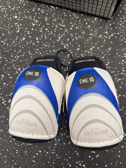 Vist Large View of Product Image Which is Used Bauer ONE 15 Youth Elbow Pads SM