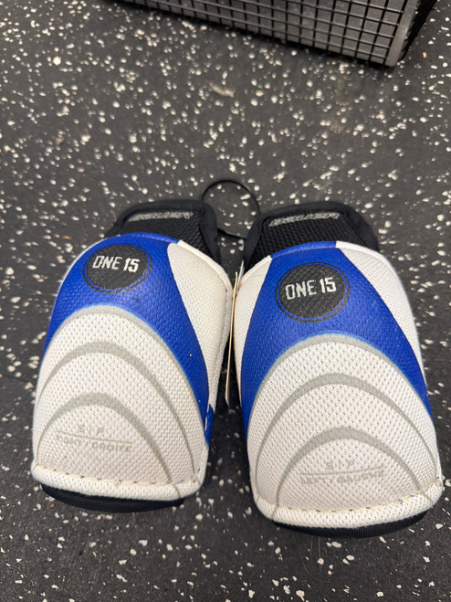 Vist Large View of Product Image Which is Used Bauer ONE 15 Youth Elbow Pads SM