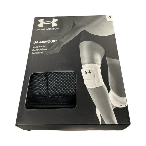 Vist Large View of Product Image Which is New UA 3 KNEE PAD PAIR BLK L