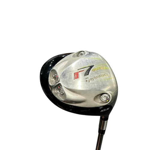 Vist Large View of Product Image Which is Used Taylormade R7 QUAD Mens Driver RH 10.5 Degree