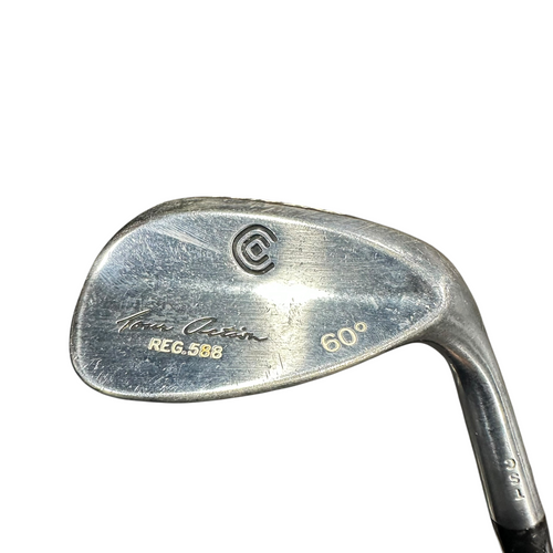 Vist Large View of Product Image Which is Used Cleveland 588 Golf Wedge Mens RH 60 Degree
