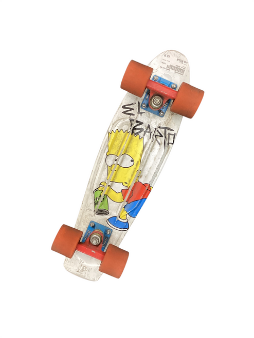 Vist Large View of Product Image Which is Used Penny Board El Barto Graphic