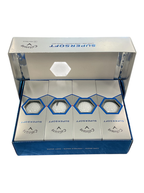 Vist Large View of Product Image Which is Used Callaway SUPERSOFT 12 Pack - Golf Balls
