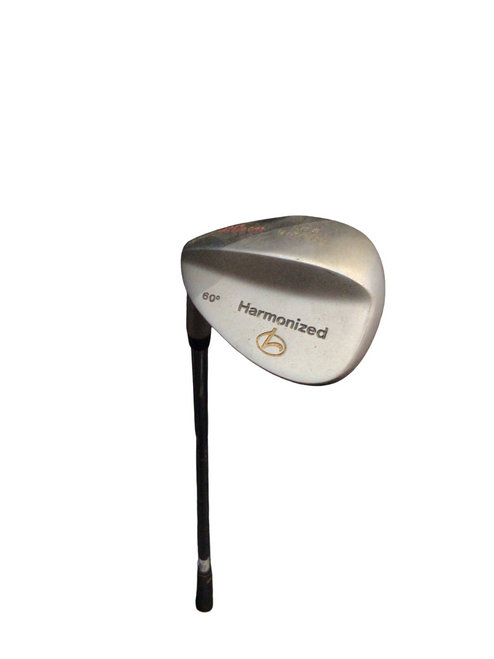 Vist Large View of Product Image Which is Used Wilson HARMONIZED Golf Wedge Mens LH Lob Wedge