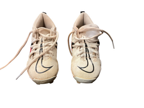 Vist Large View of Product Image Which is Used Nike BASEBALL CLEAT BB/SB Cleats White Youth 13.0