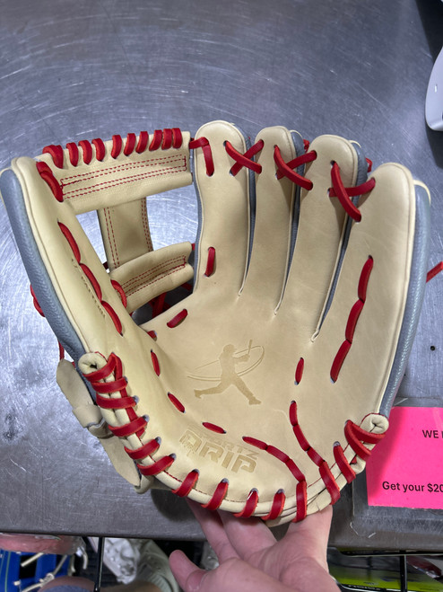 Vist Large View of Product Image Which is Used SPORTZ DRIP BB/SB Glove RH Throw Grey 12"