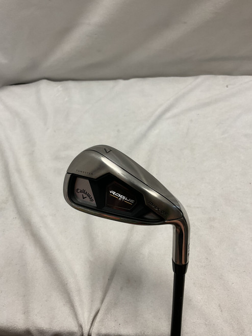 Vist Large View of Product Image Which is Used Callaway ROGUE ST MAX OS Mens Individual Iron RH 7 Iron