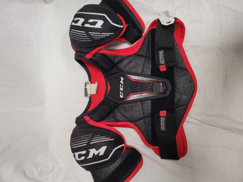 Vist Large View of Product Image Which is Used CCM FT350 Senior Shoulder Pads SM