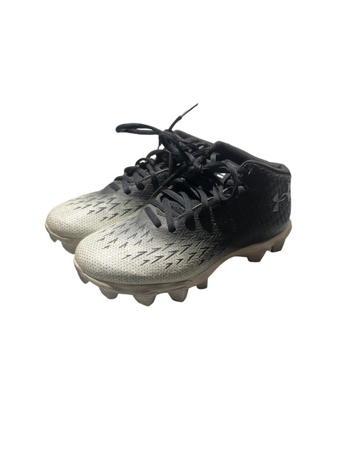 Vist Large View of Product Image Which is Used Under Armour BASEBALL BB/SB Cleats Black Junior 02