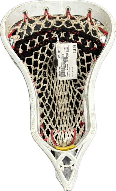 Vist Large View of Product Image Which is Used Under Armour SPECTRE Mens Lacrosse Head White