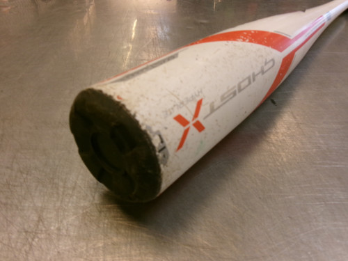 Vist Large View of Product Image Which is Used Easton GHOST X HYPERLITE BB/SB USSSA 2 3/4 Bat 28"