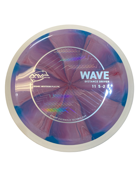 Vist Large View of Product Image Which is Used MVP COSMIC NEUTRON WAVE Disc Golf Driver White