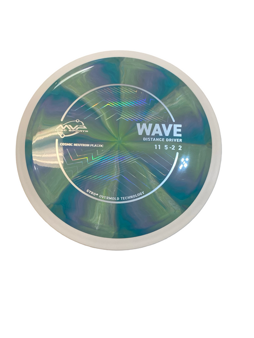Vist Large View of Product Image Which is Used MVP COSMIC NEUTRON WAVE Disc Golf Driver White