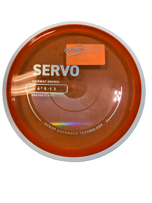 Vist Large View of Product Image Which is Used MVP PROTON SERVO Disc Golf Driver White