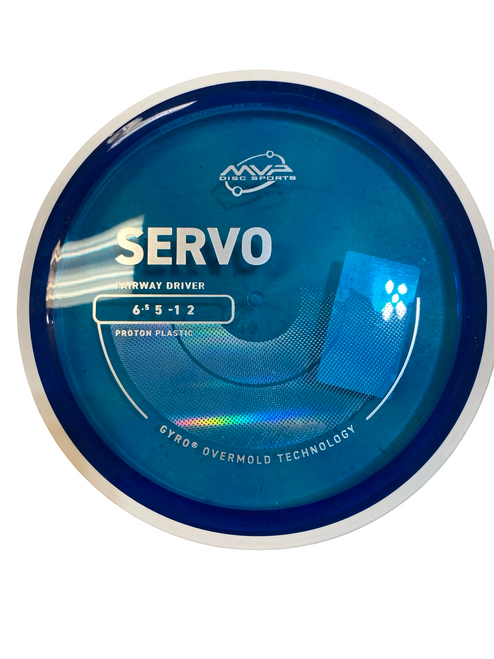 Vist Large View of Product Image Which is Used MVP PROTON SERVO Disc Golf Driver White
