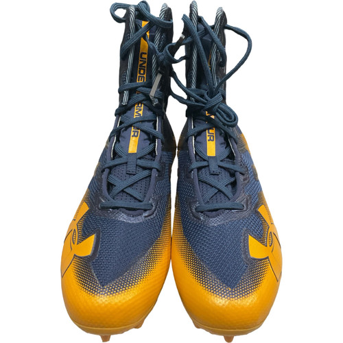 Vist Large View of Product Image Which is New Under Armour NITRO SELECT Adult FB Cleats Navy Blue Senior 12
