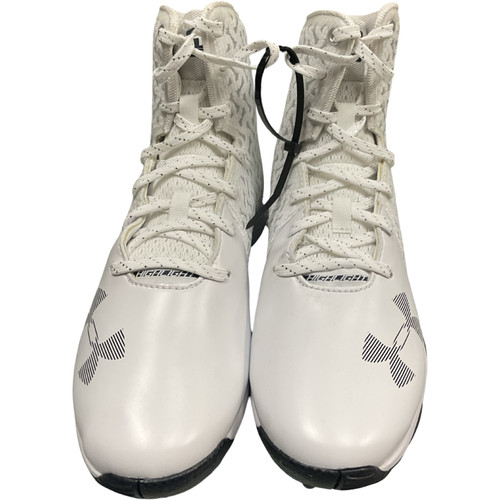 Vist Large View of Product Image Which is New Under Armour HIGHLIGHT Adult FB Cleats White Senior 8
