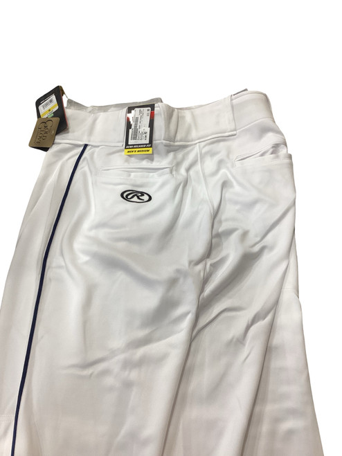 Vist Large View of Product Image Which is Used Rawlings SEMI RELAXED FIT BB/SB Pant Mens Navy And White MD