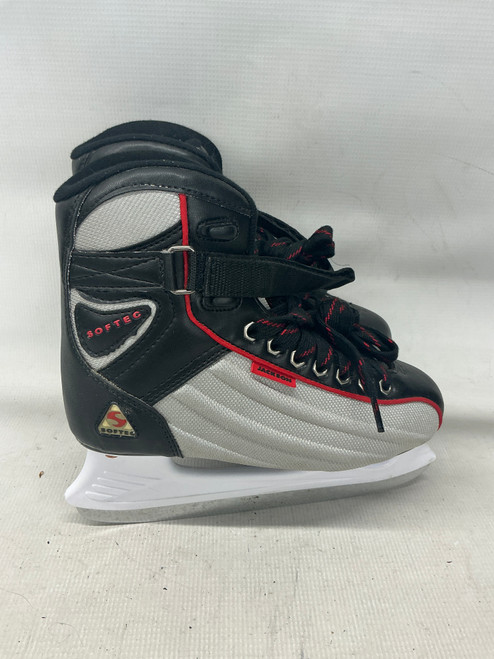 Vist Large View of Product Image Which is Used Jackson SOFTEC Boys Softboot Skate Black Junior 05