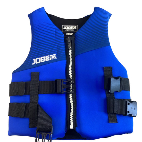 Vist Large View of Product Image Which is Used Jobe Youth PFD Royal Blue Youth 50-90