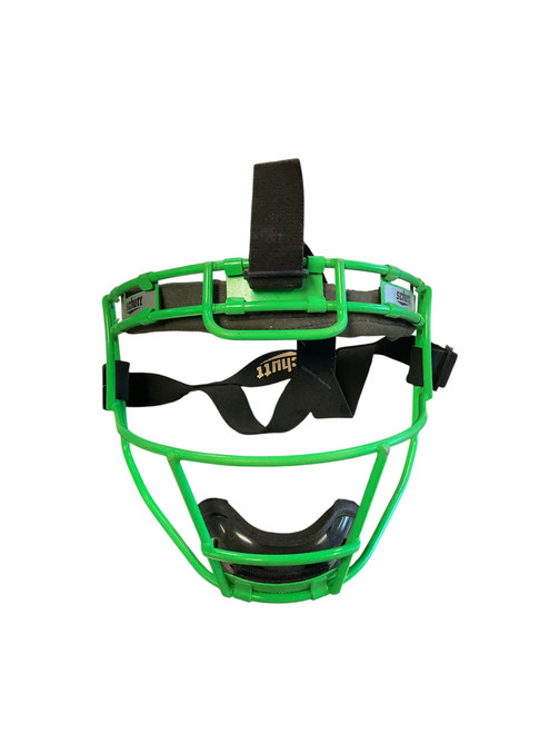 Vist Large View of Product Image Which is Used Schutt FACE MASK BB/SB Fielders Mask Green LG