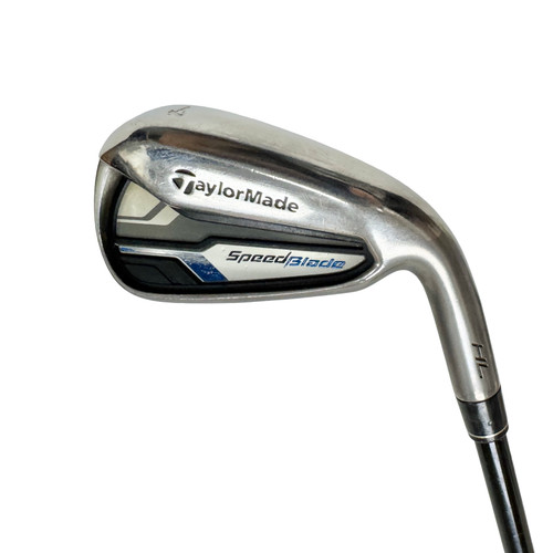 Vist Large View of Product Image Which is Used Taylormade SPEEDBLADE HL Men's RH 4 Iron Uniflex Graphite Shaft