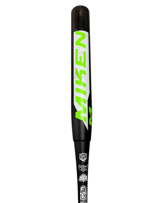 Vist Large View of Product Image Which is Used Miken MV1 BB/SB Slowpitch Bat 34"