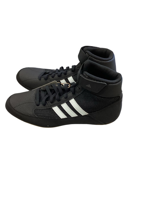 Vist Large View of Product Image Which is Used Adidas Wrestling Shoes Black Senior 6