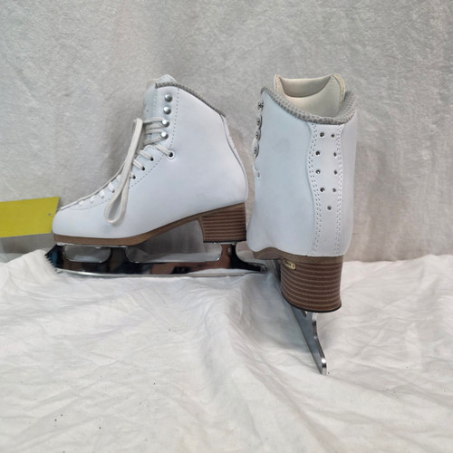 Vist Large View of Product Image Which is Used Jackson ELLE Girls Figure Skate White Junior 05