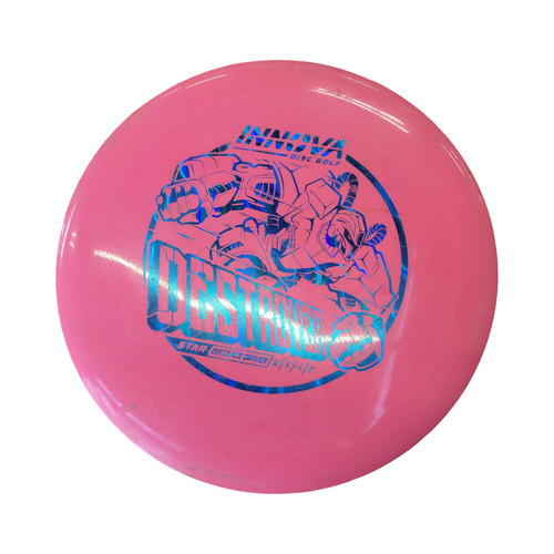 Vist Large View of Product Image Which is Used Innova DESTOYER STAR Disc Golf Driver Pink
