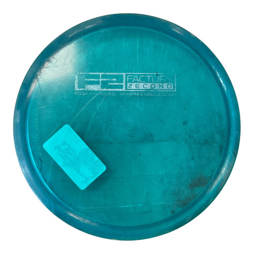 Vist Large View of Product Image Which is Used Innova CHAMP ROC3 Disc Golf Mid Range Teal 180g