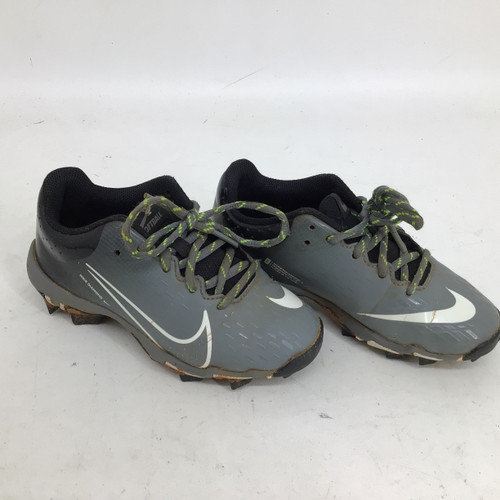 Vist Large View of Product Image Which is Used Nike HYPERDIAMOND 4 YTH 13.0 SB CLEAT BB/SB Cleats Grey Youth 13.0