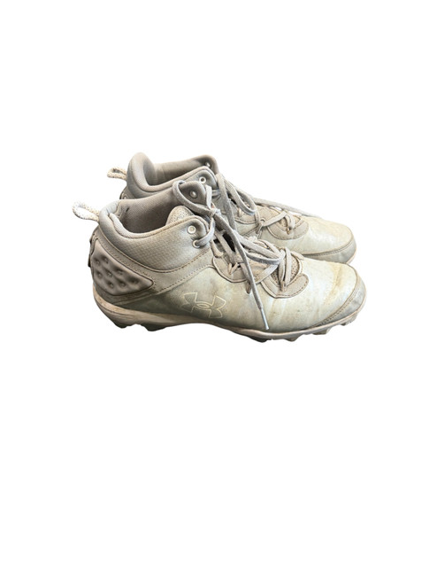 Vist Large View of Product Image Which is Used Under Armour BH BB/SB Cleats Grey Senior 8