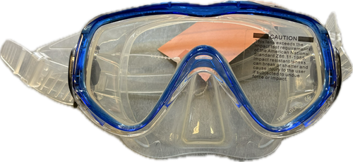 Vist Large View of Product Image Which is New Dive MASK ENCORE BLUE