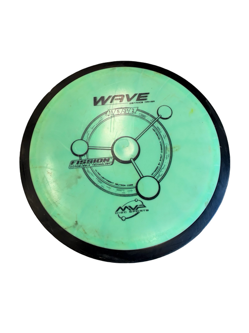 Vist Large View of Product Image Which is Used MVP WAVE Disc Golf Driver Green